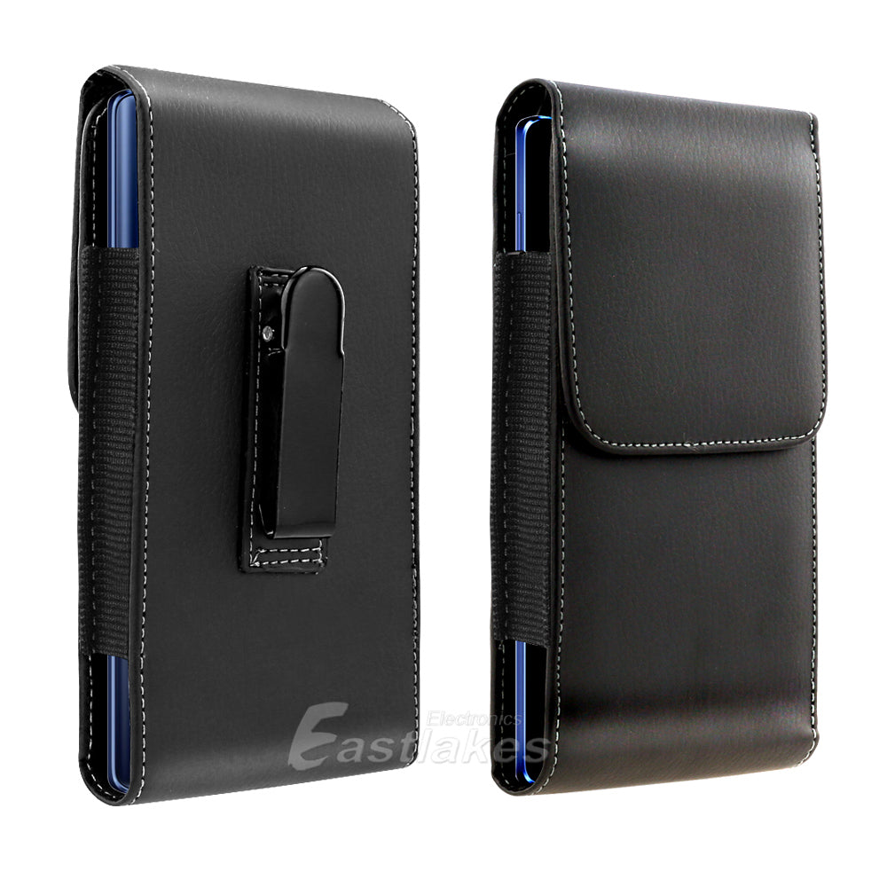 Universal Vertical Leather Pouch Case - Eastlakes Electronics